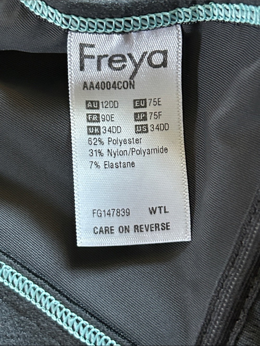 Freya Active Sports Bra Size 34DD - Picture 5 of 7